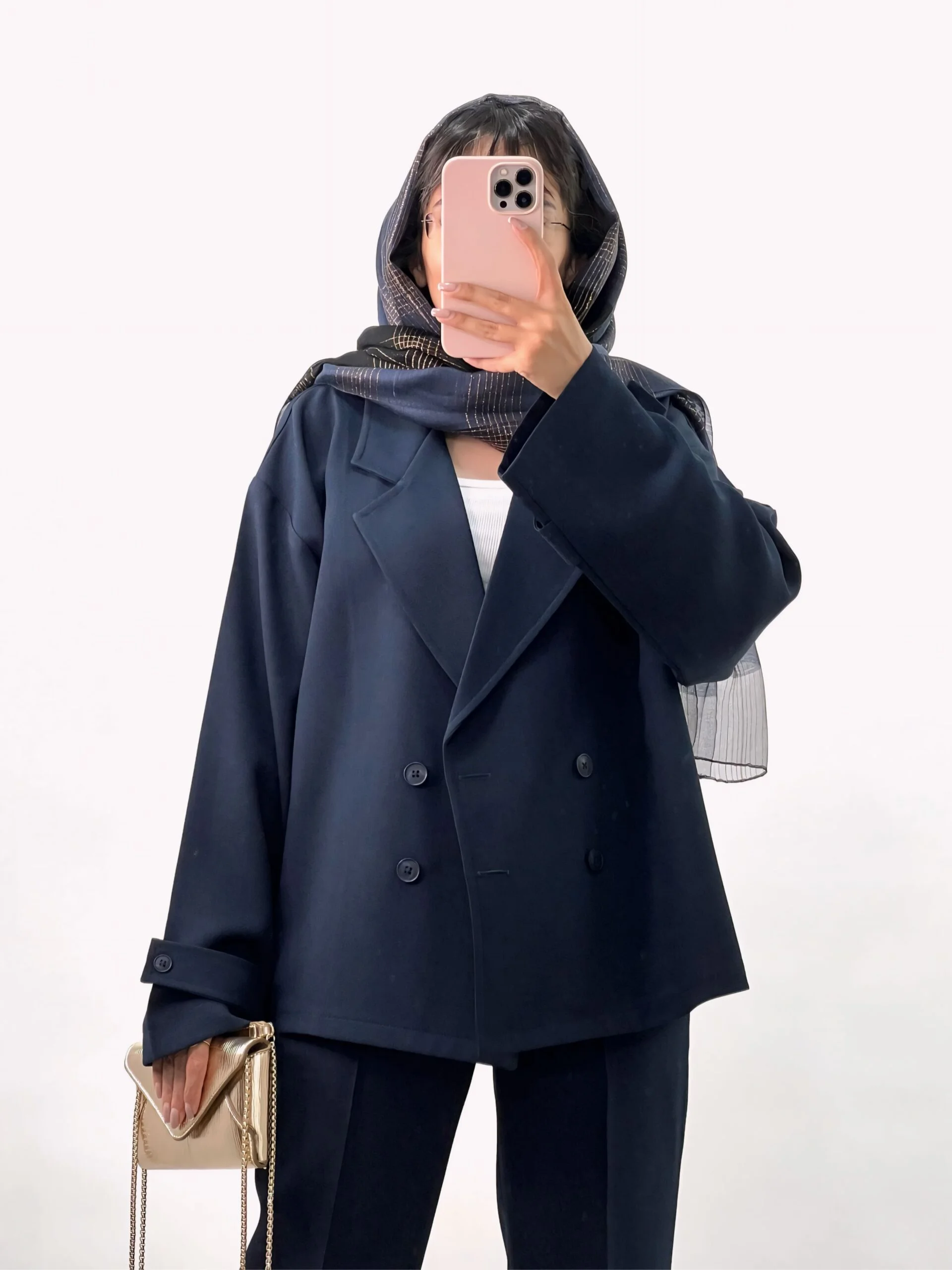 کت و شلوار سورمه‌ای AVA - Image 5