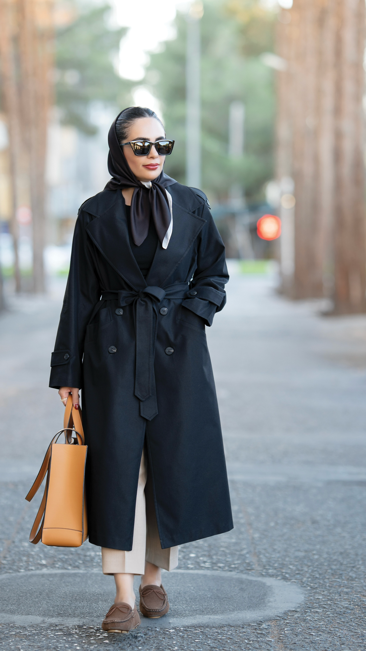 ترنچکت مشکی LARA - Image 10