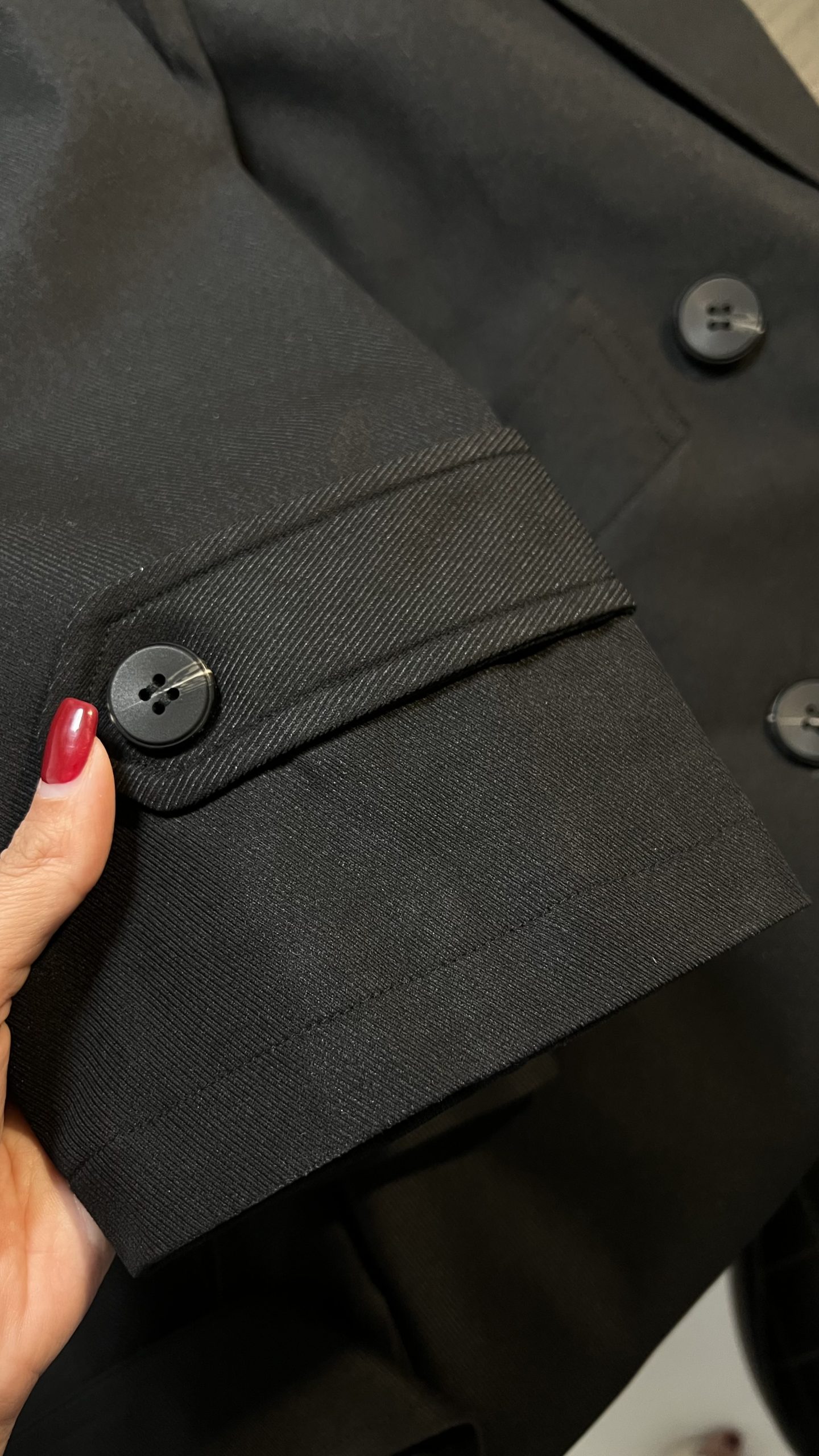 ترنچکت مشکی LARA - Image 8