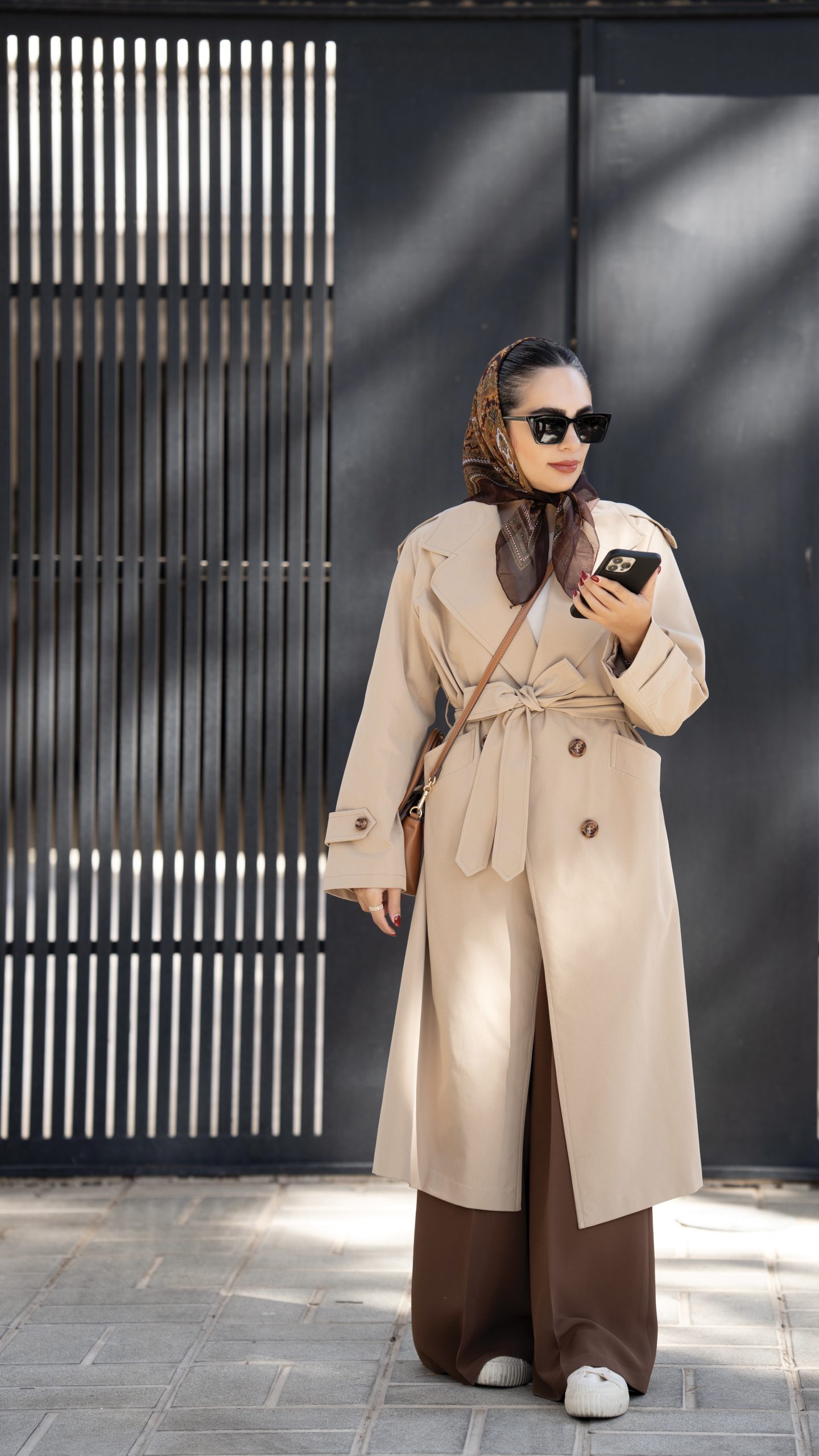 ترنچکت کرمی ROZA - Image 5