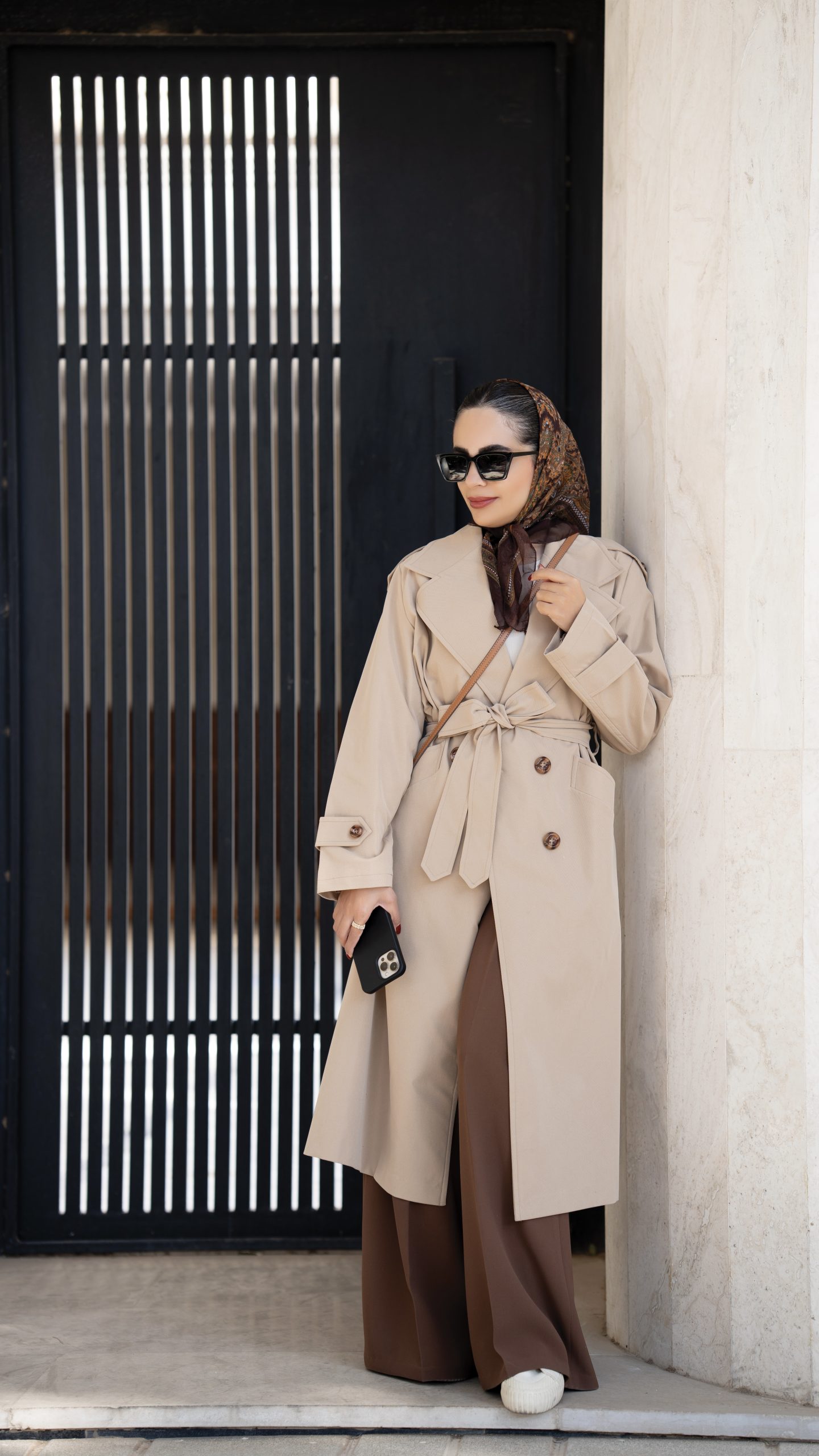 ترنچکت کرمی ROZA - Image 6