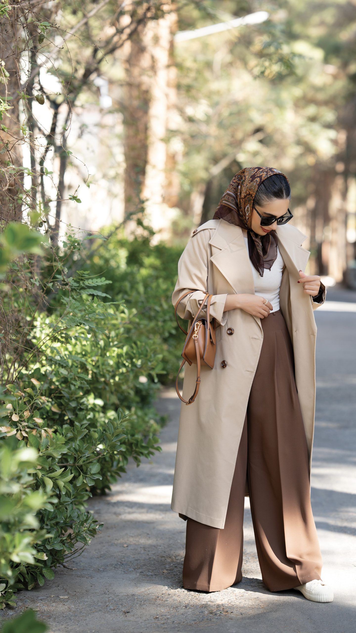 ترنچکت کرمی ROZA - Image 4