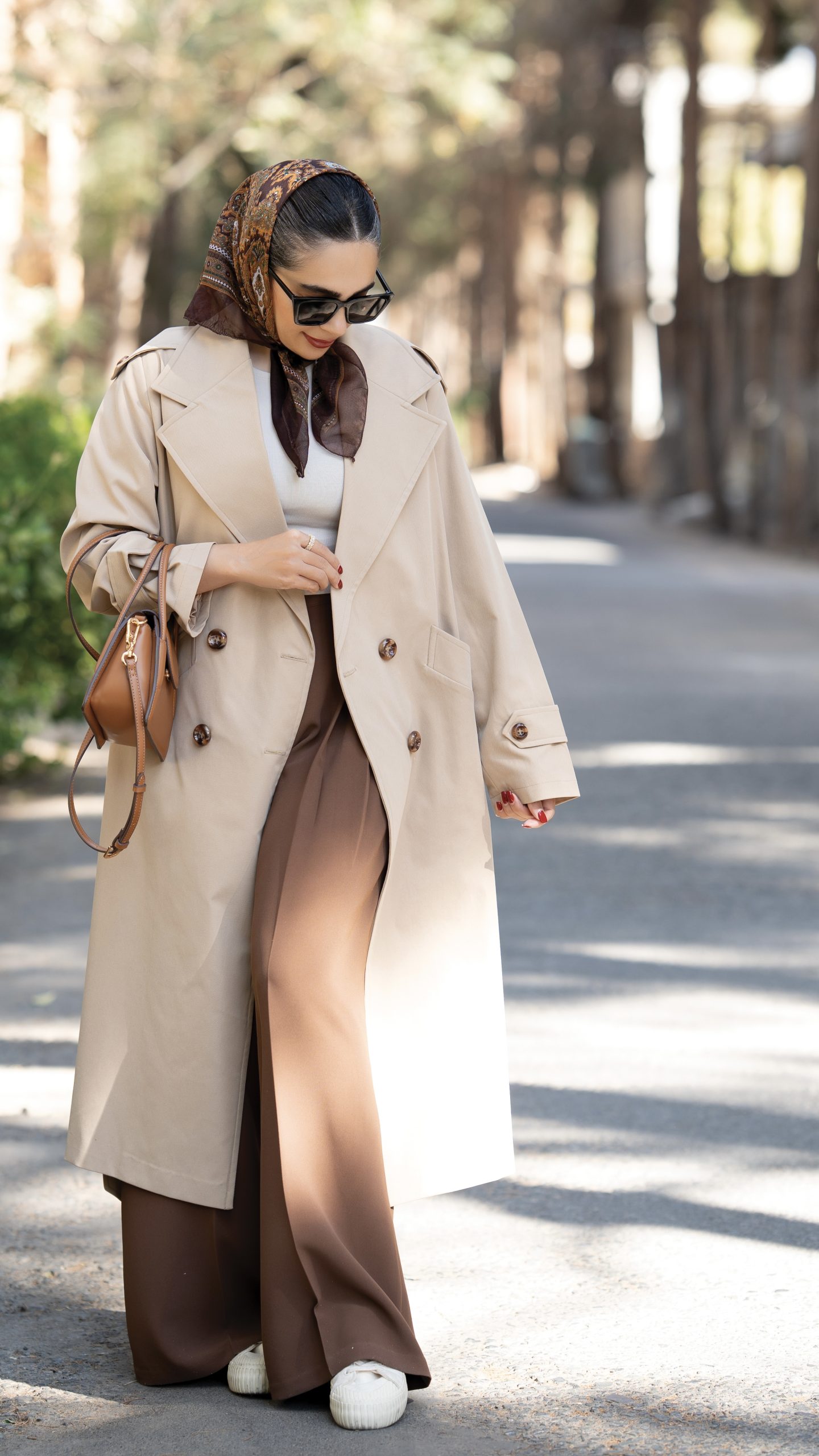 ترنچکت کرمی ROZA - Image 3