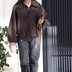 بامبرجکت قهوه‌ای BROWN