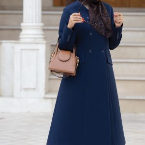 مانتو کتی بلند ژاکارد LUNA